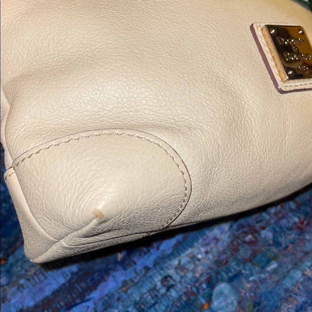 Dooney & Bourke Yellow Shoulder Bag with Green Bow - Picture 5 of 16